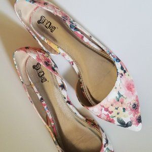 Brash flats, size 9 floral